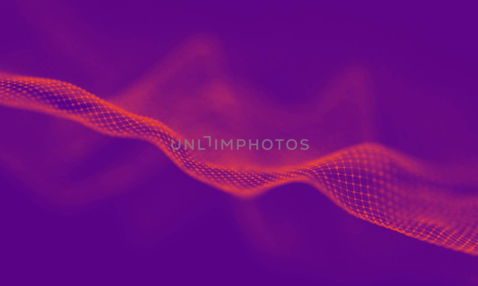 Abstract Purple Geometrical Background . Connection structure. Science background. Futuristic Technology HUD Element . onnecting dots and lines .