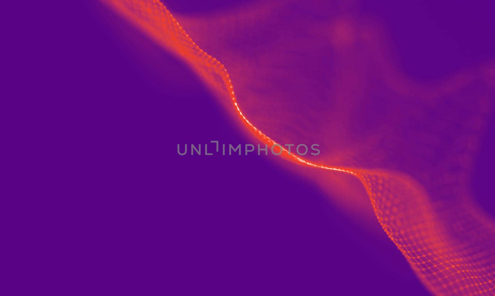 Abstract Purple Geometrical Background . Connection structure. Science background. Futuristic Technology HUD Element . onnecting dots and lines .