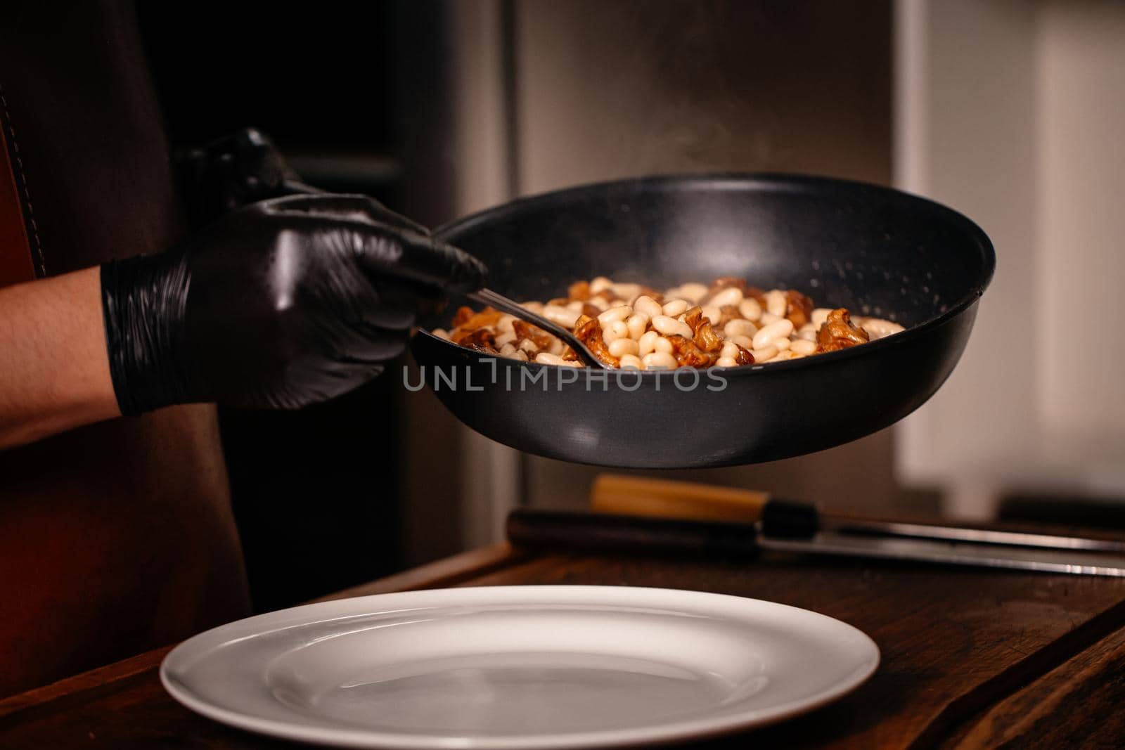 White Beans Dish. by RecCameraStock