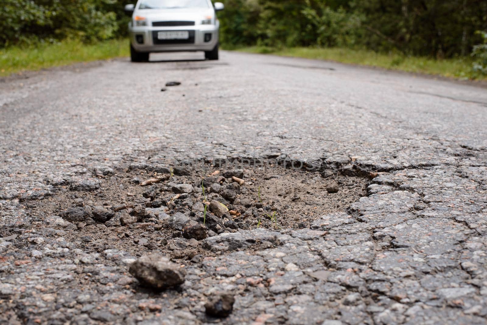 Road needs repairing by VitaliiPetrushenko