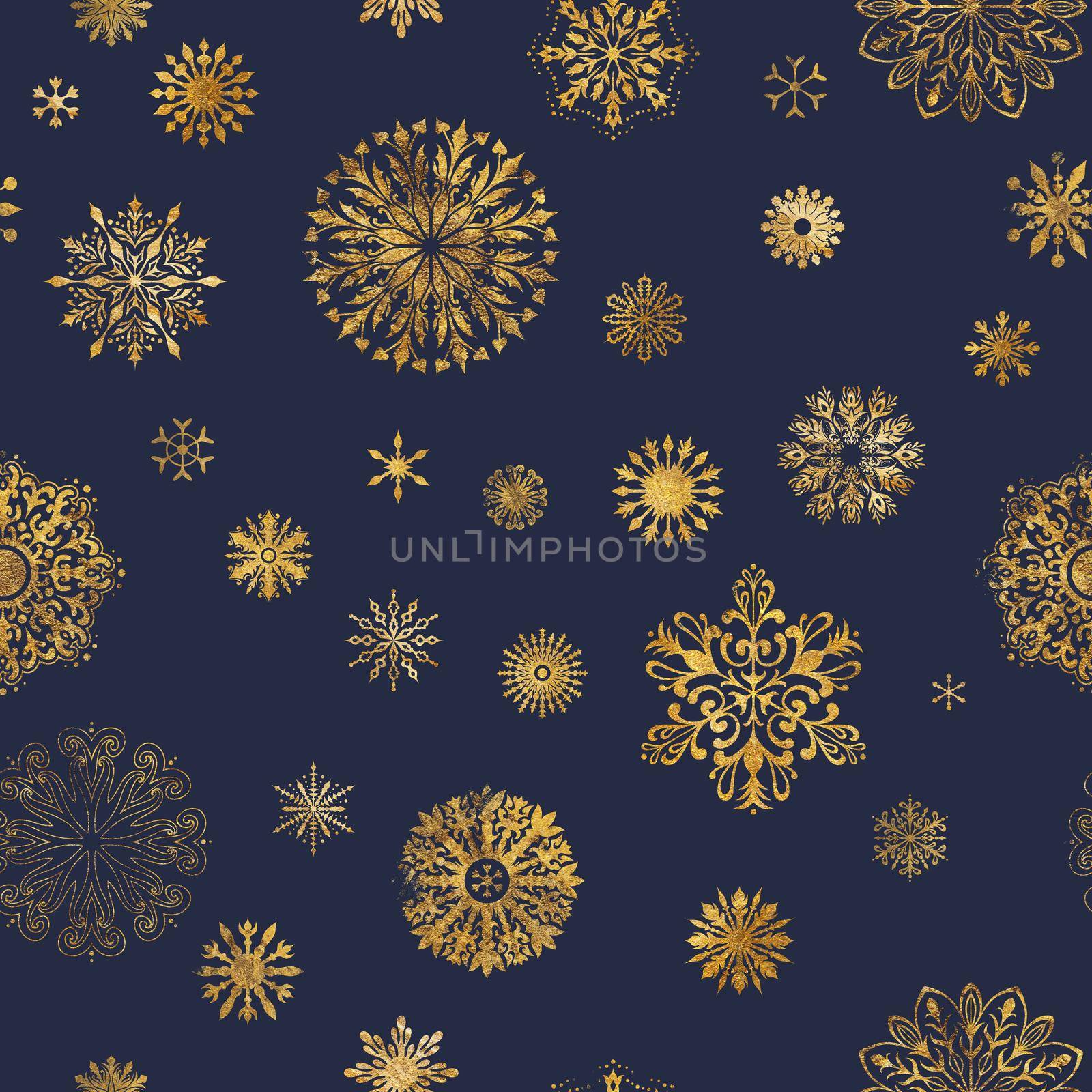 Winter Seamless pattern for New Year papers and textile design