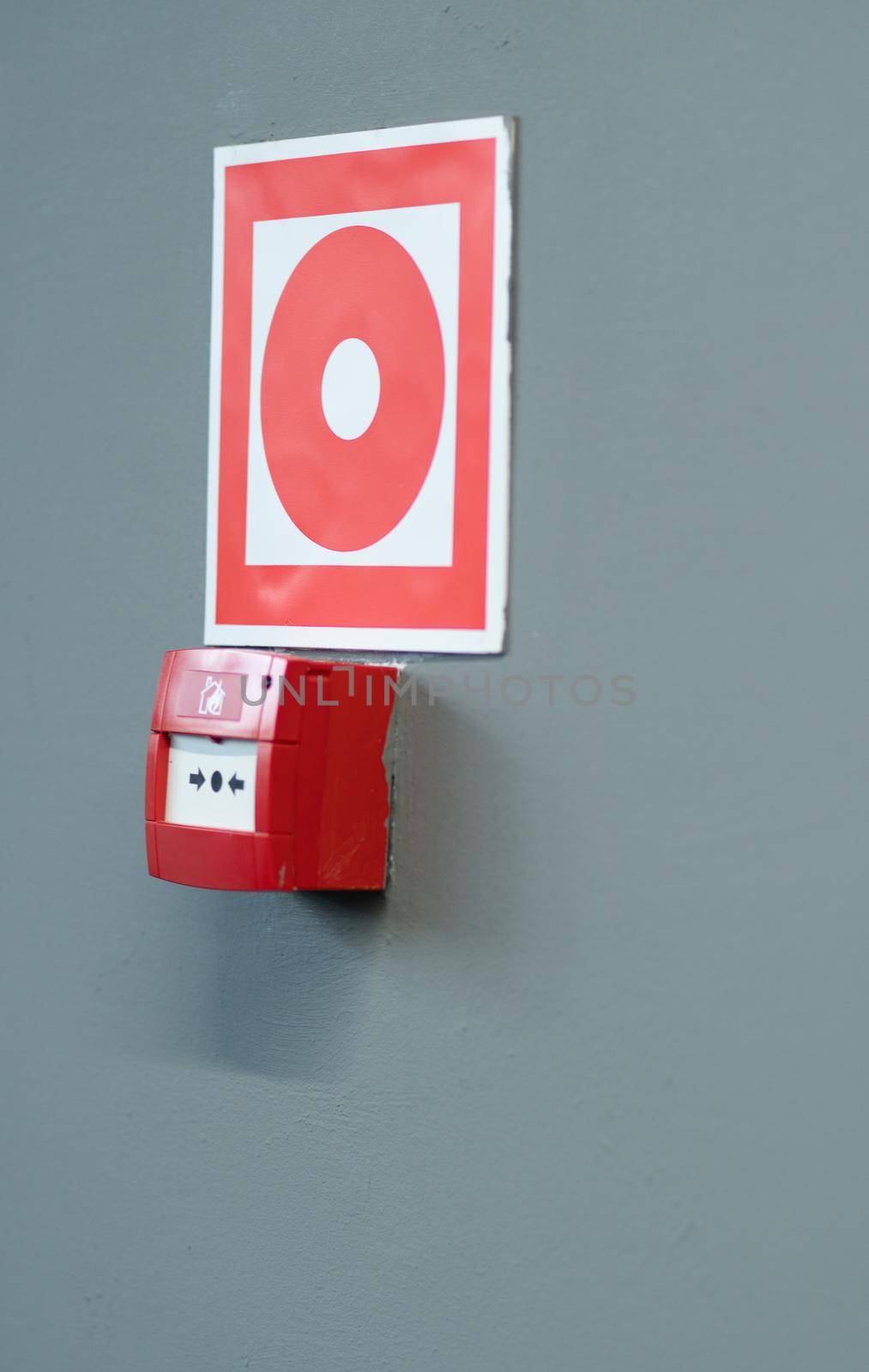 Sign building extinguisher emergency corridor fire red rescue alarm danger, from wall box for warning for background safe, service school. Crisis structure electronic, by 89167702191