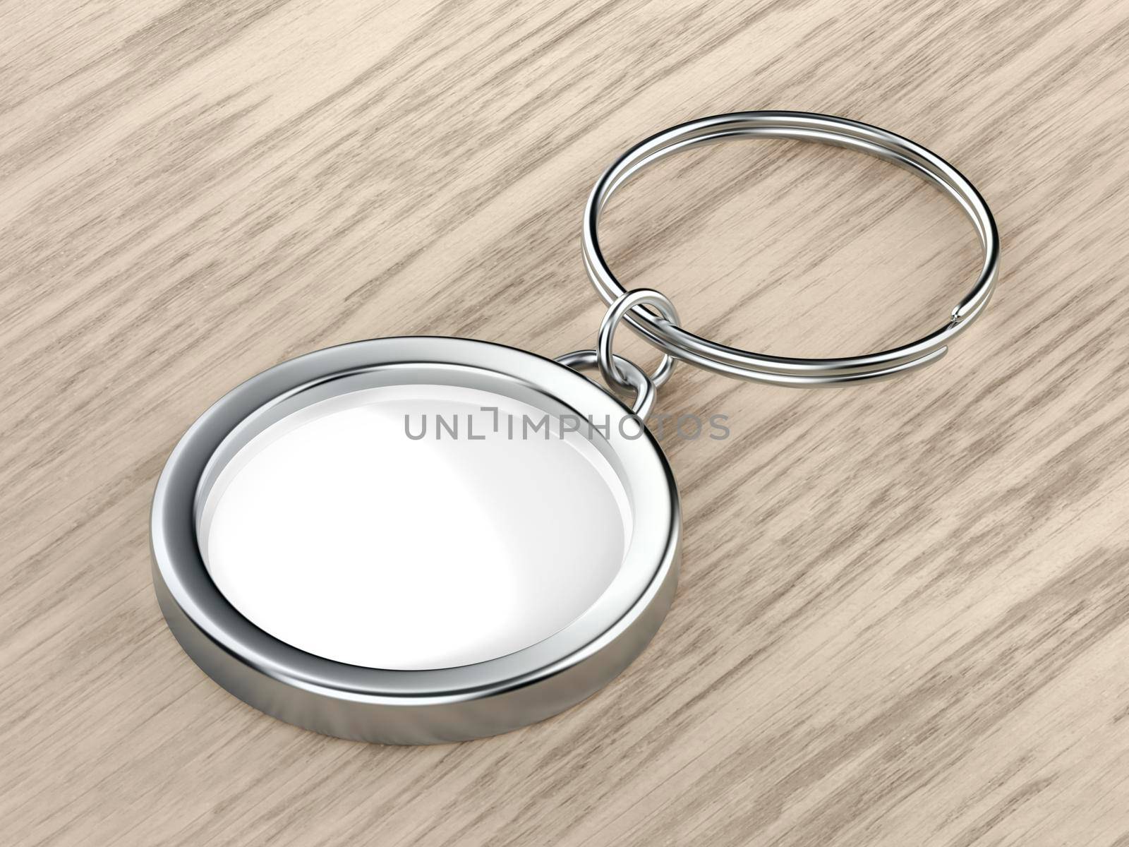 Blank round keychain by magraphics