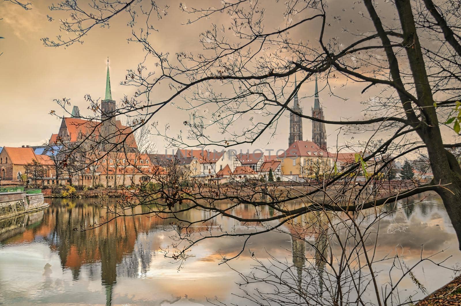 Tumski island in Wroclaw by feelmytravel