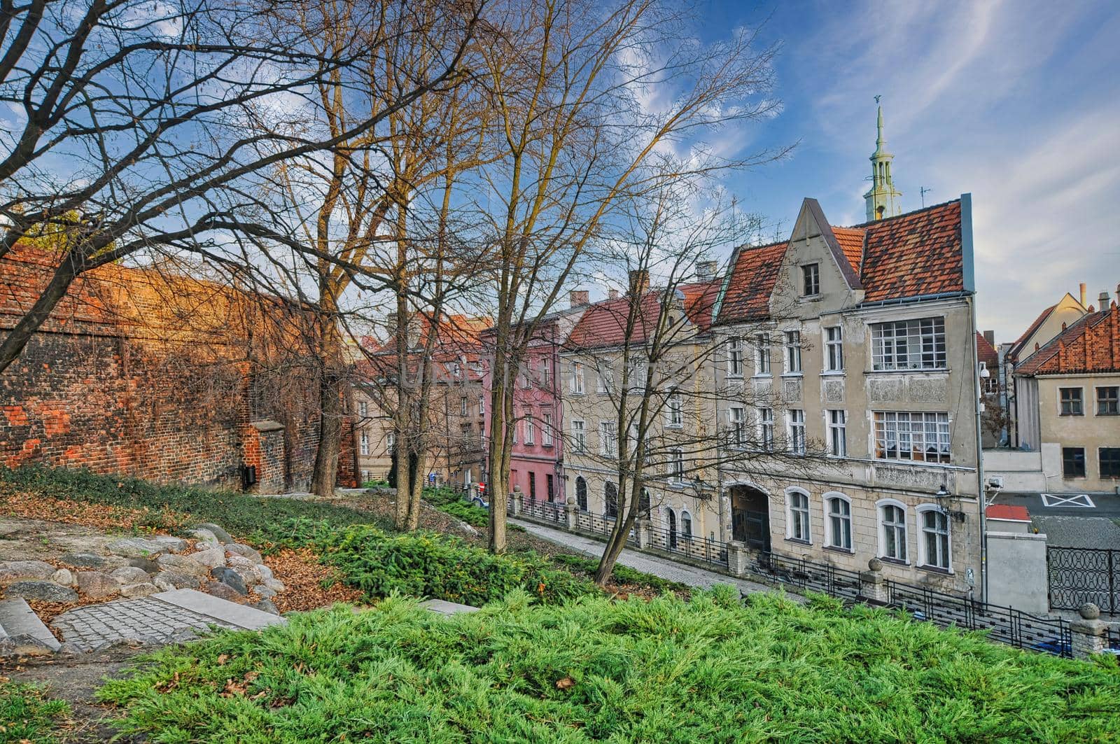 Przemysl hill in Poznan of Poland