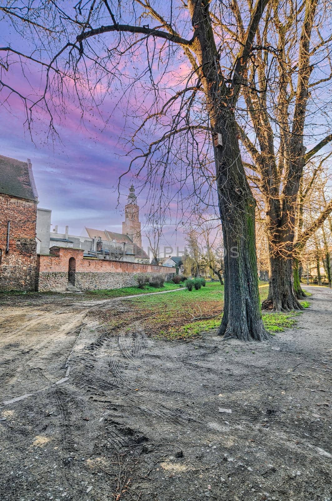 Wschowa is a small town in Poland with beautiful parks