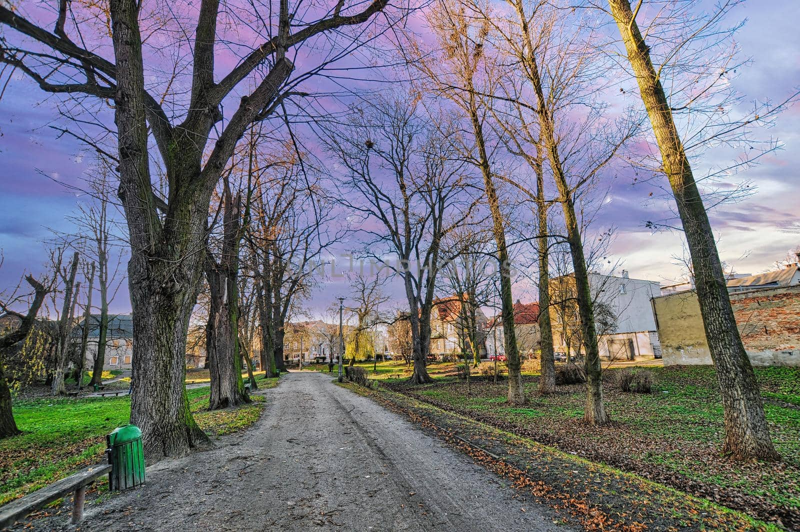 Wschowa is a small town in Poland with beautiful parks