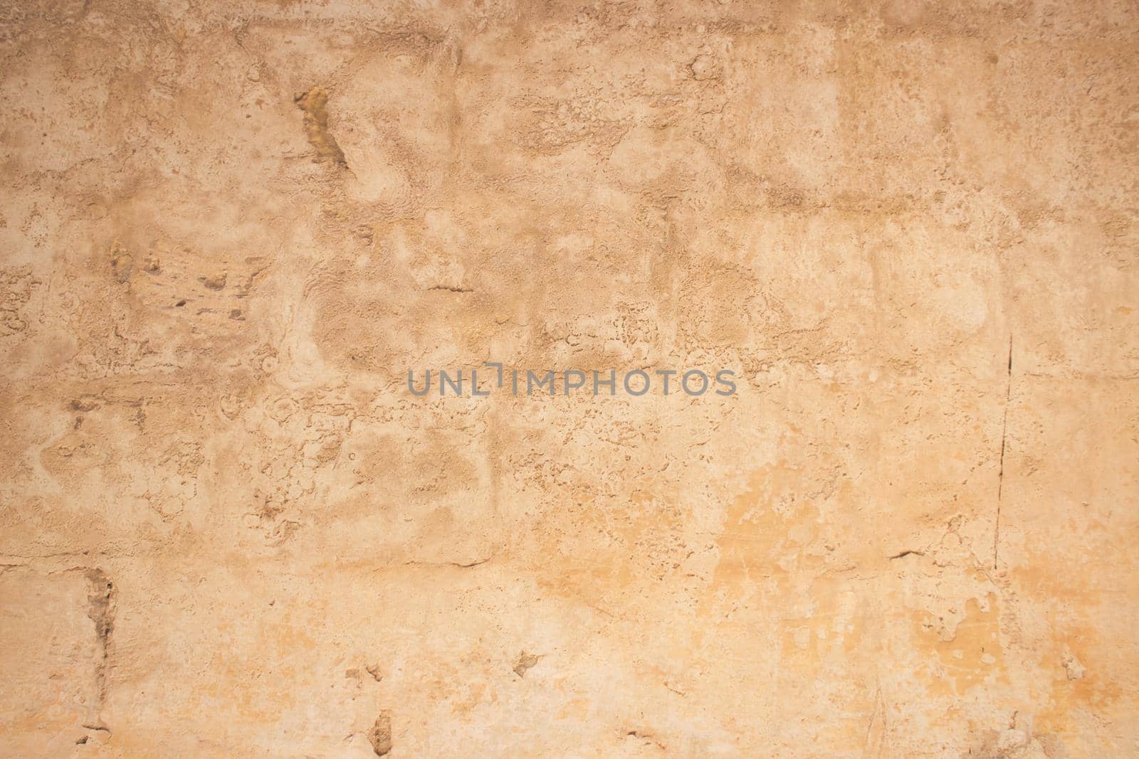 Light brown retro brick and cement wall surface texture
