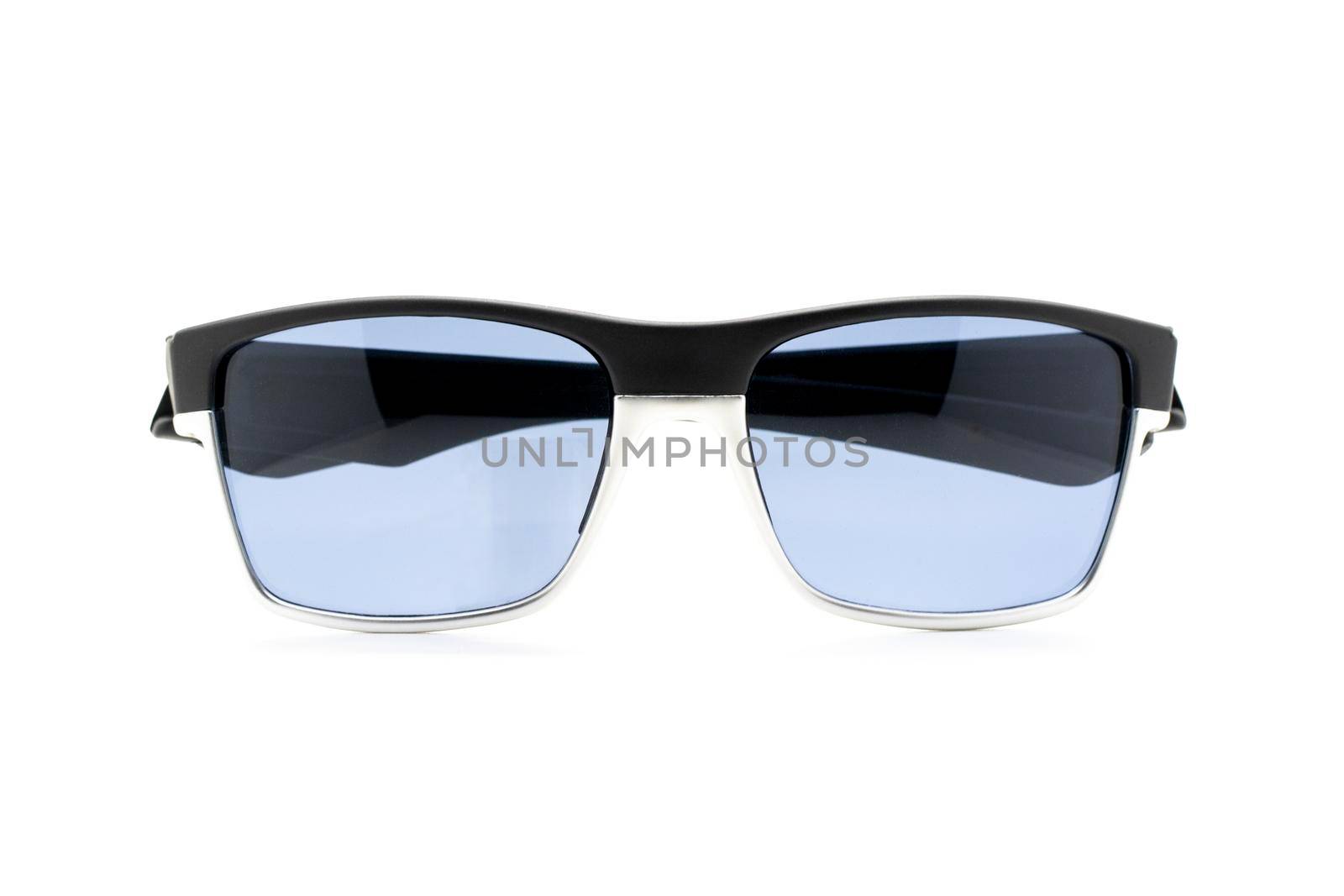 Image of modern fashionable sunglasses isolated on white background, Glasses. by yod67