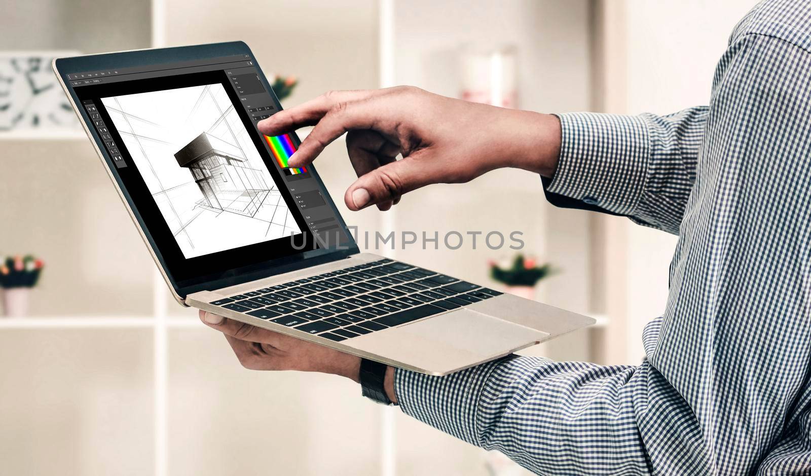 Architectural design modish software application for architect business and professional designer