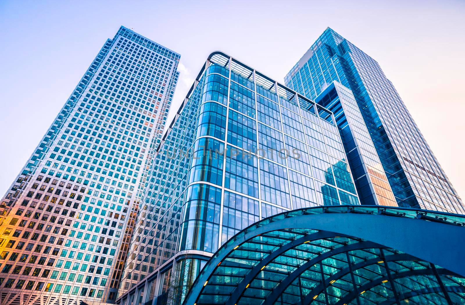 Modern architecture in the city