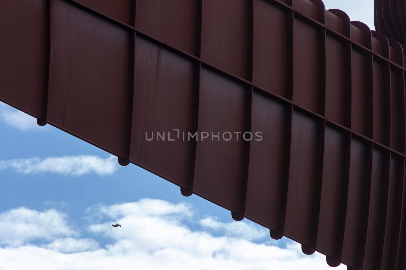 The Angel of the North is a contemporary sculpture by Antony Gormley, located in Gateshead, Tyne and Wear, England, built in 1996 and the largest angel statue in the world.