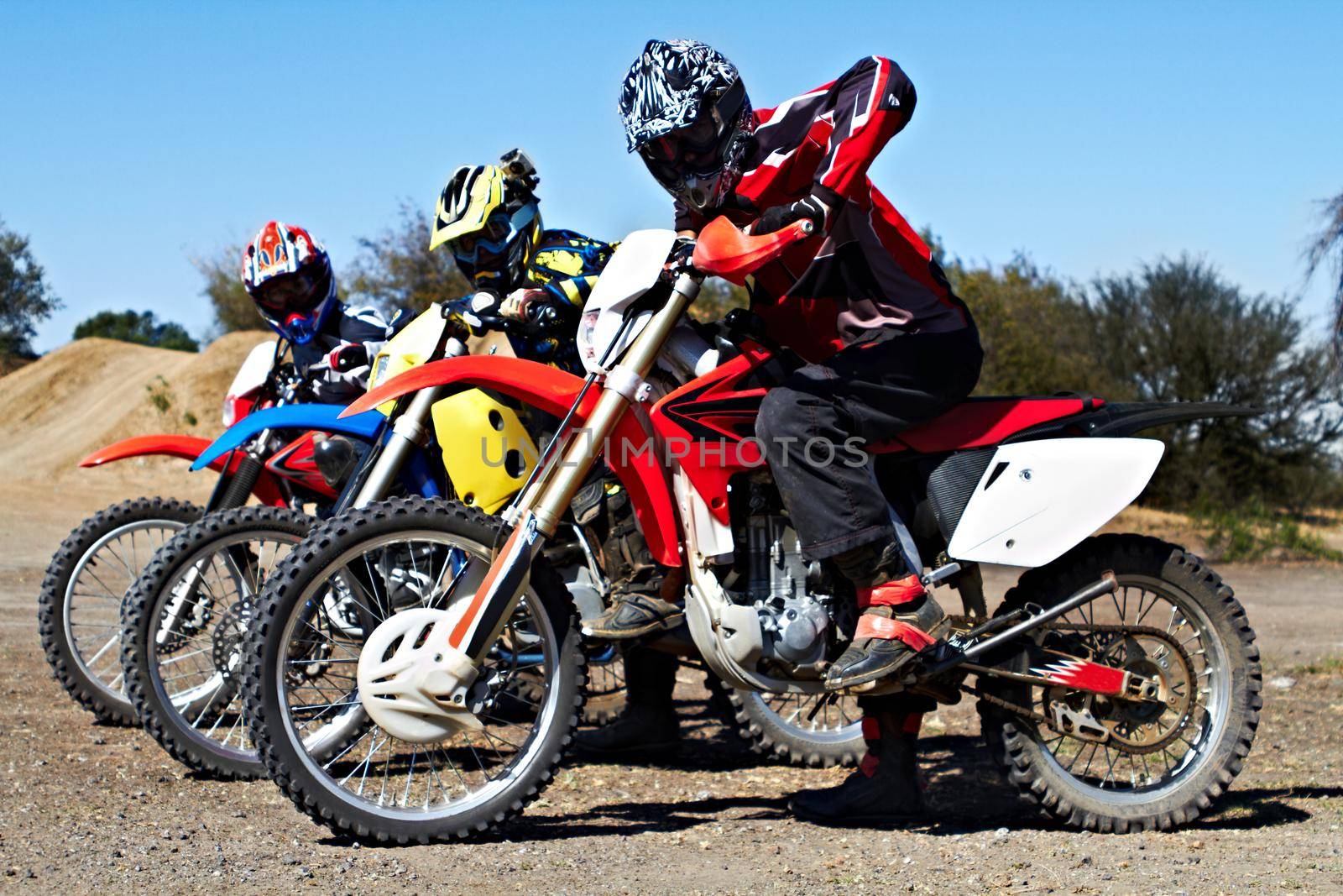 Ext. Image of a dirt bike race. by YuriArcurs