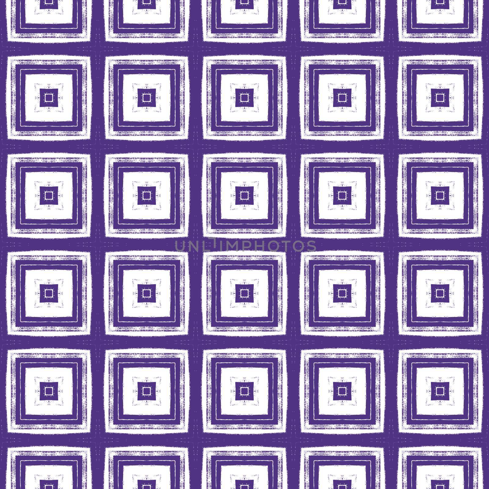 Textured stripes pattern. Purple symmetrical kaleidoscope background. Textile ready emotional print, swimwear fabric, wallpaper, wrapping. Trendy textured stripes design.