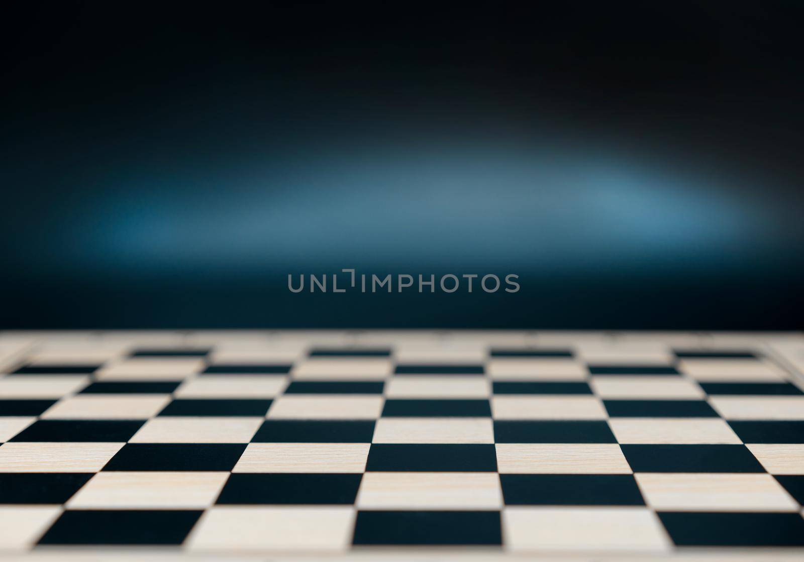 Chessboard on abstract background.  Business plan or game for kid by Buttus_casso