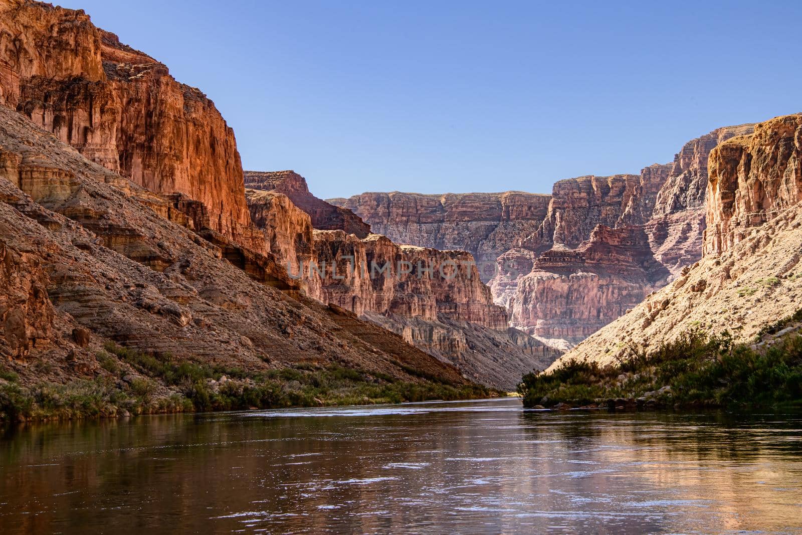 Colorado River in the Grand Canyon by lisaldw