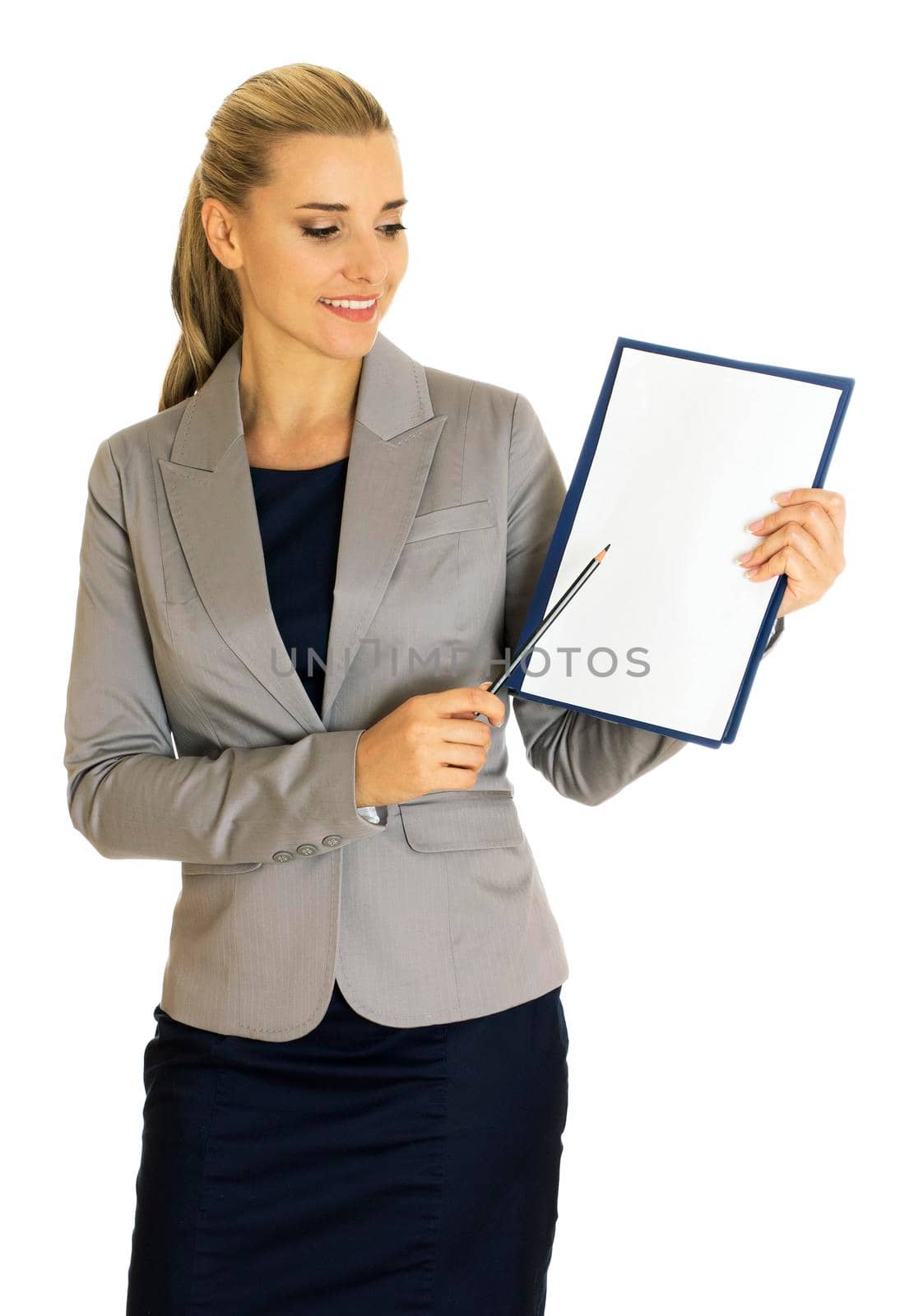 Business woman - Stock Image by Jyliana