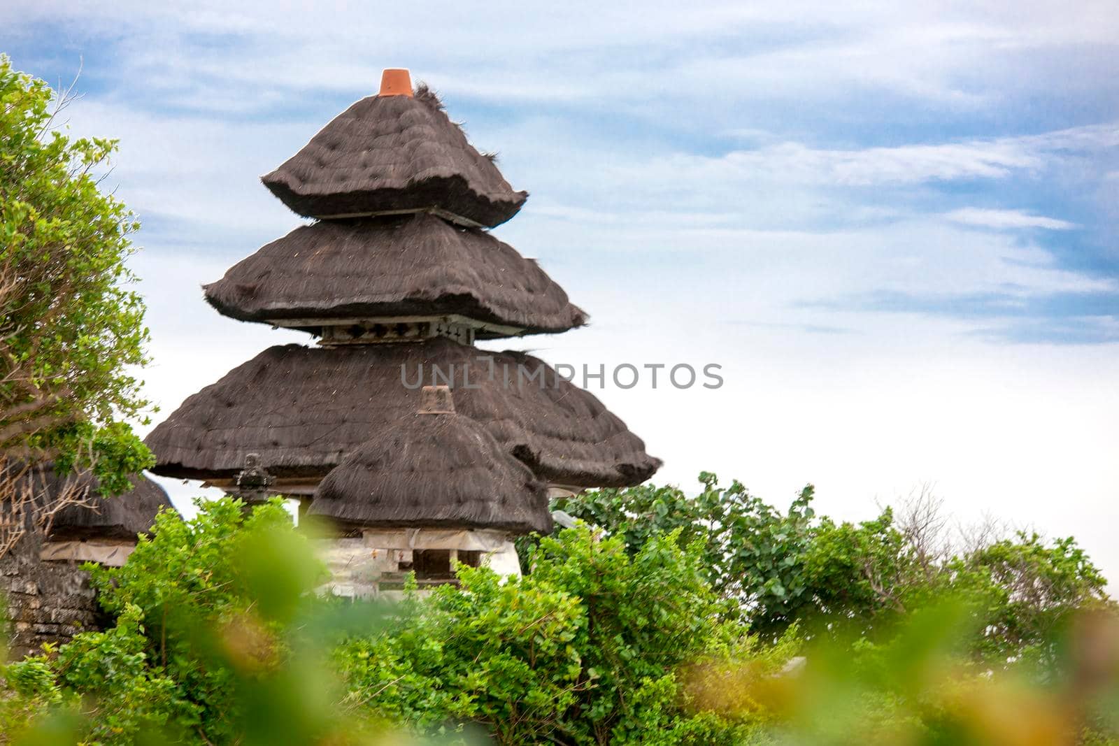 Pura Luhur Uluwatu Temple, Bali, Indonesia by Jyliana