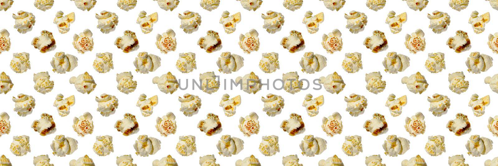 Rich collection of popcorn, isolated on white background by PhotoTime