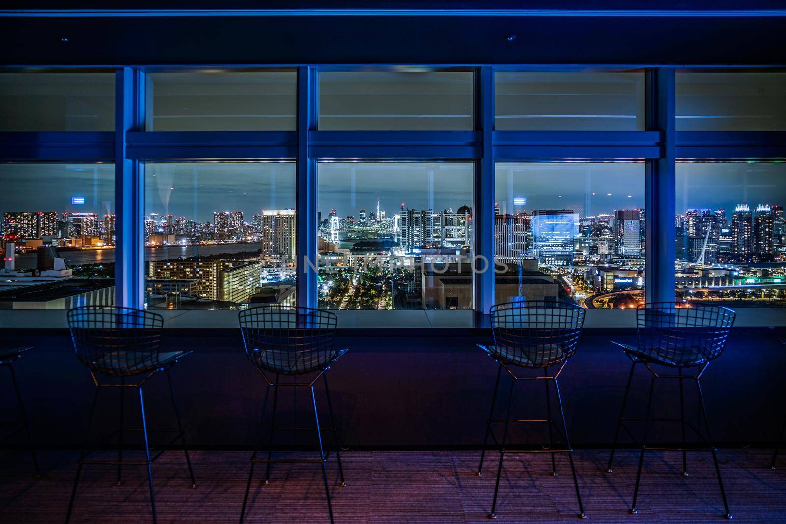 Fashionable night lounge image. Shooting Location: Tokyo metropolitan area