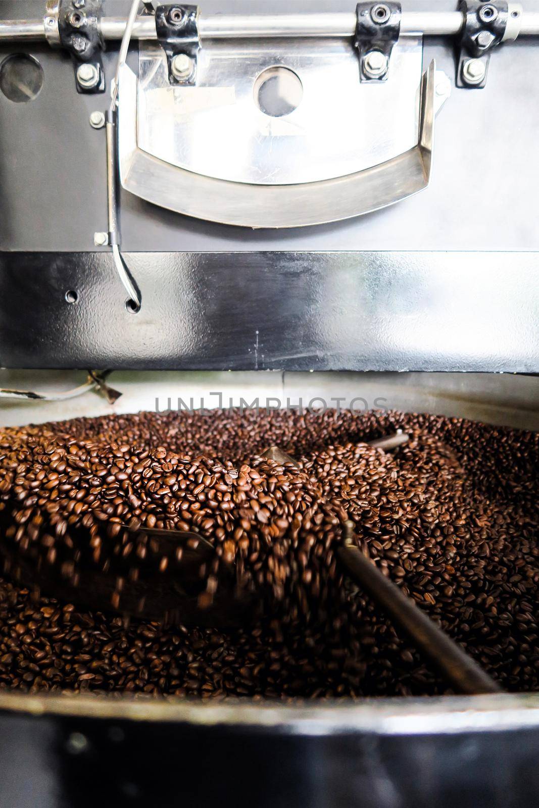 Image of Roasting process of coffee