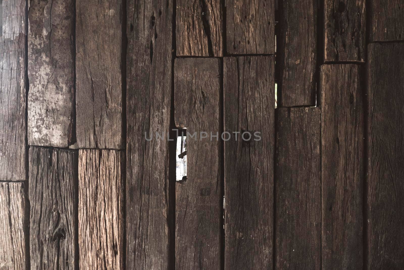 old rustic a piece of wood arrange for Wooden wall background or texture