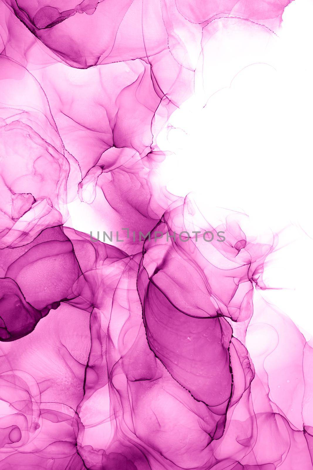 Marble ink abstract art from exquisite original painting for abstract background . Painting was painted on high quality paper texture to create smooth marble background pattern of ombre alcohol ink .