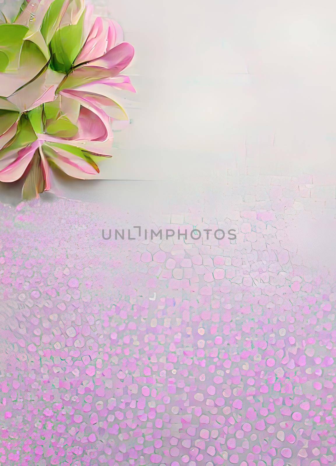 Pastel colors flowers for background by yilmazsavaskandag