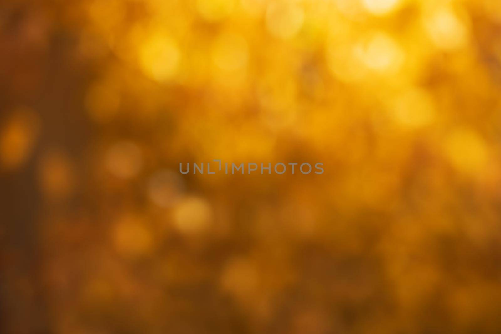 Blurred natural autumn background. Blank for design, postcards or advertising.