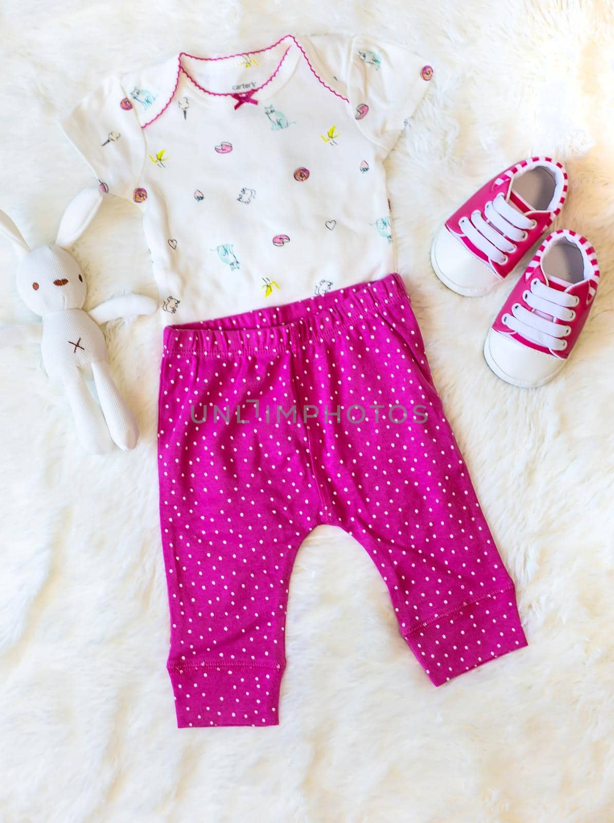 Clothing for young and newborns. Selective focus. by yanadjana