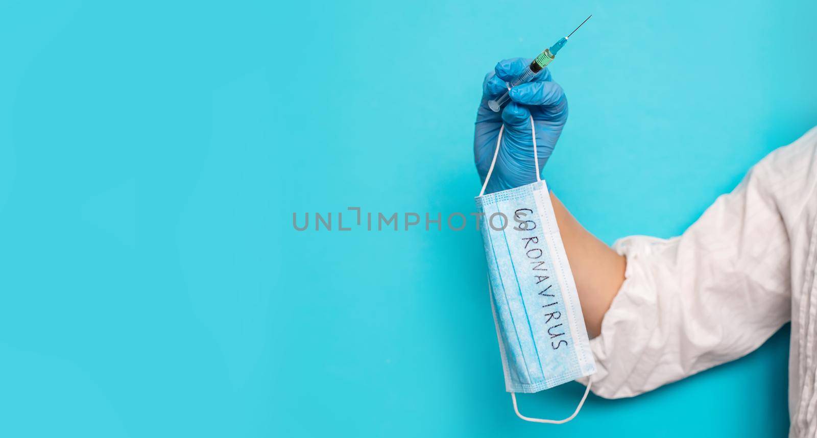 Vaccination against infection and viruses. Selective focus. madicine.