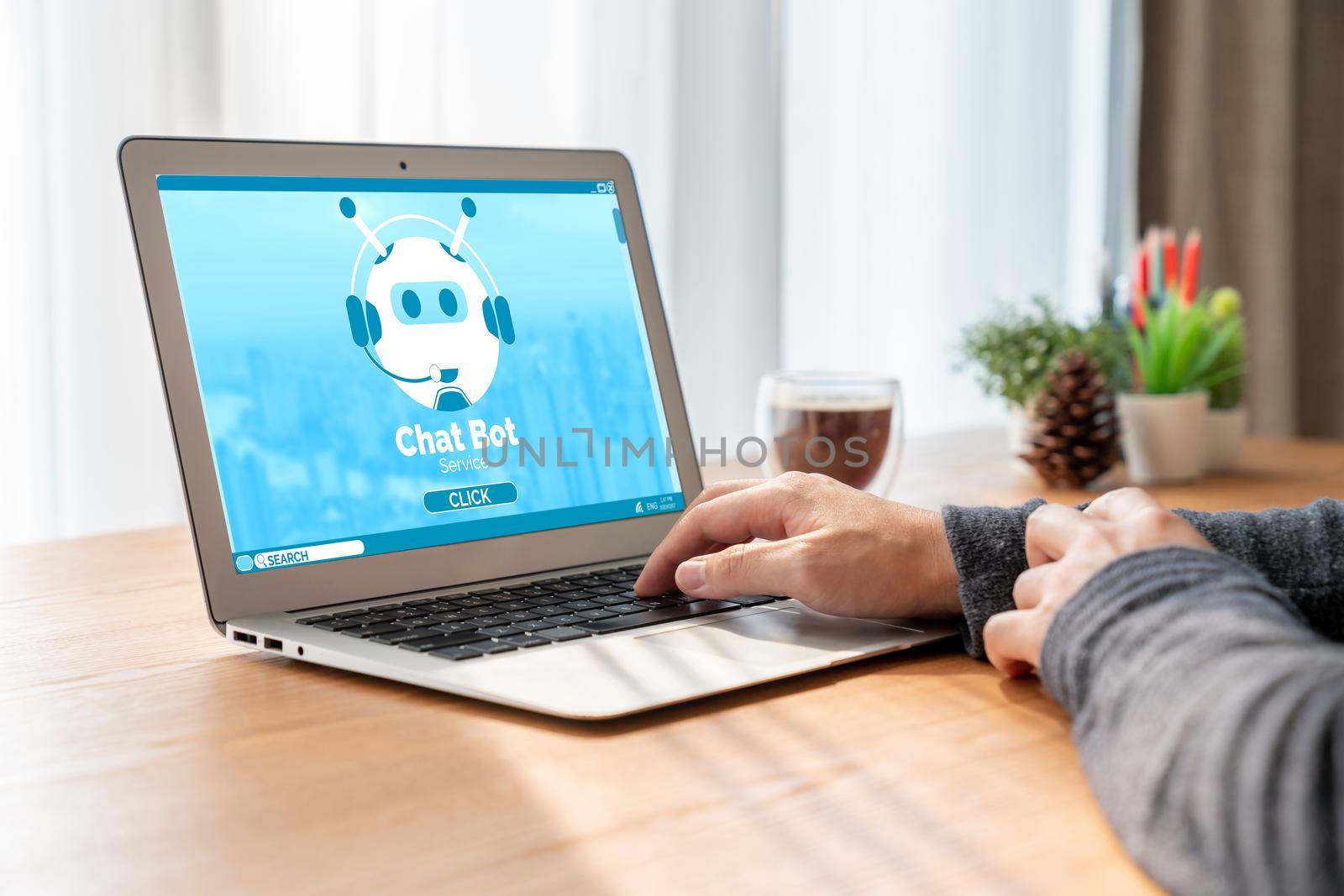 Chatbot software application for modish online business that automatically reply to customer questions