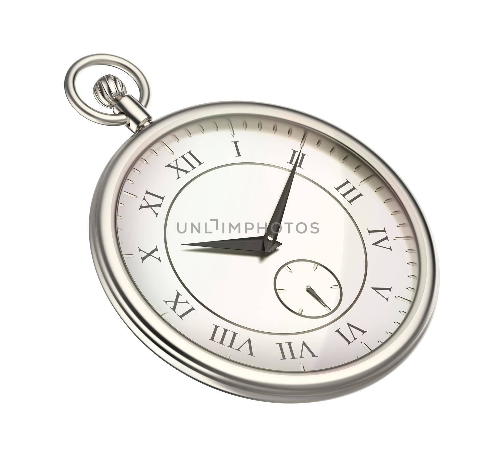 Platinum pocket watch by magraphics