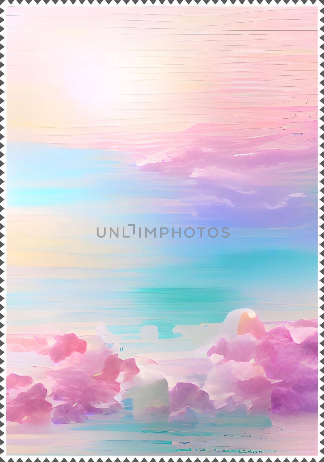 Pastel color background frame pattern for invitation by yilmazsavaskandag