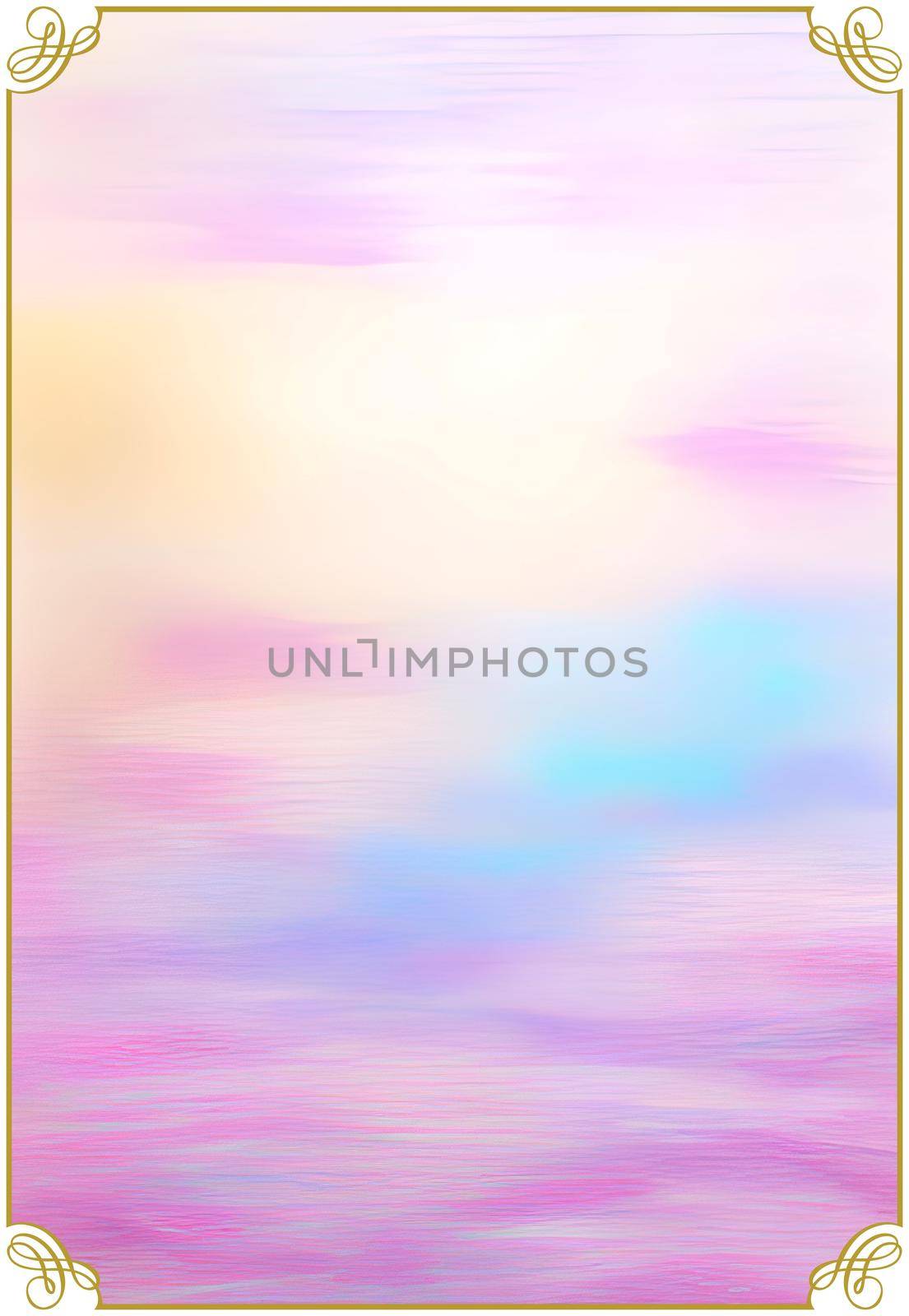 Pastel color background frame pattern for invitation by yilmazsavaskandag