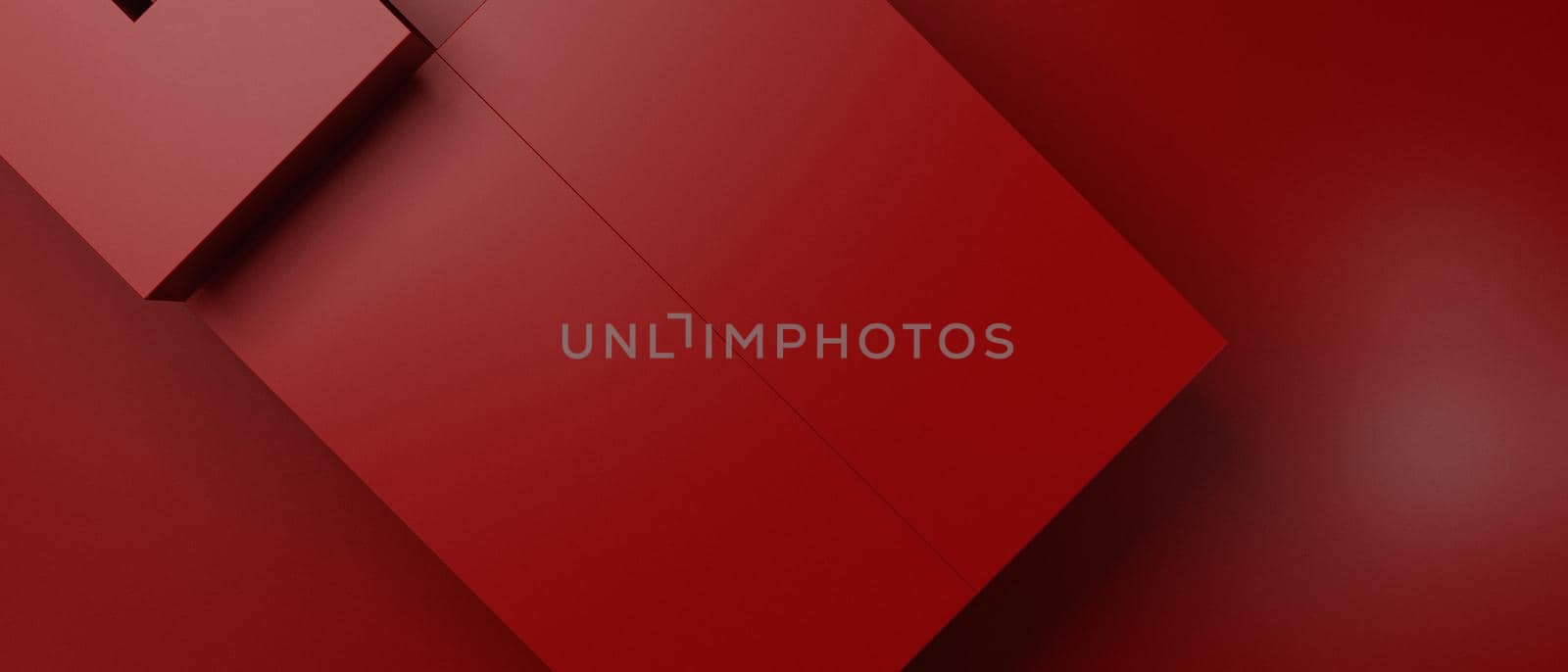 Abstract Shine Geometric Square Cubes Modern Dark Red Iillustration Background Wallpaper 3D Render by yay_lmrb