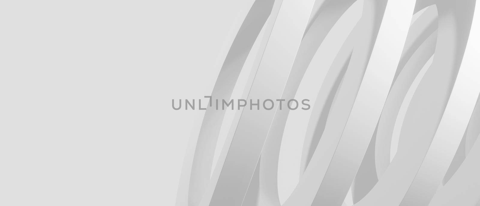 Abstract white background minimal 3D Illustration by yay_lmrb
