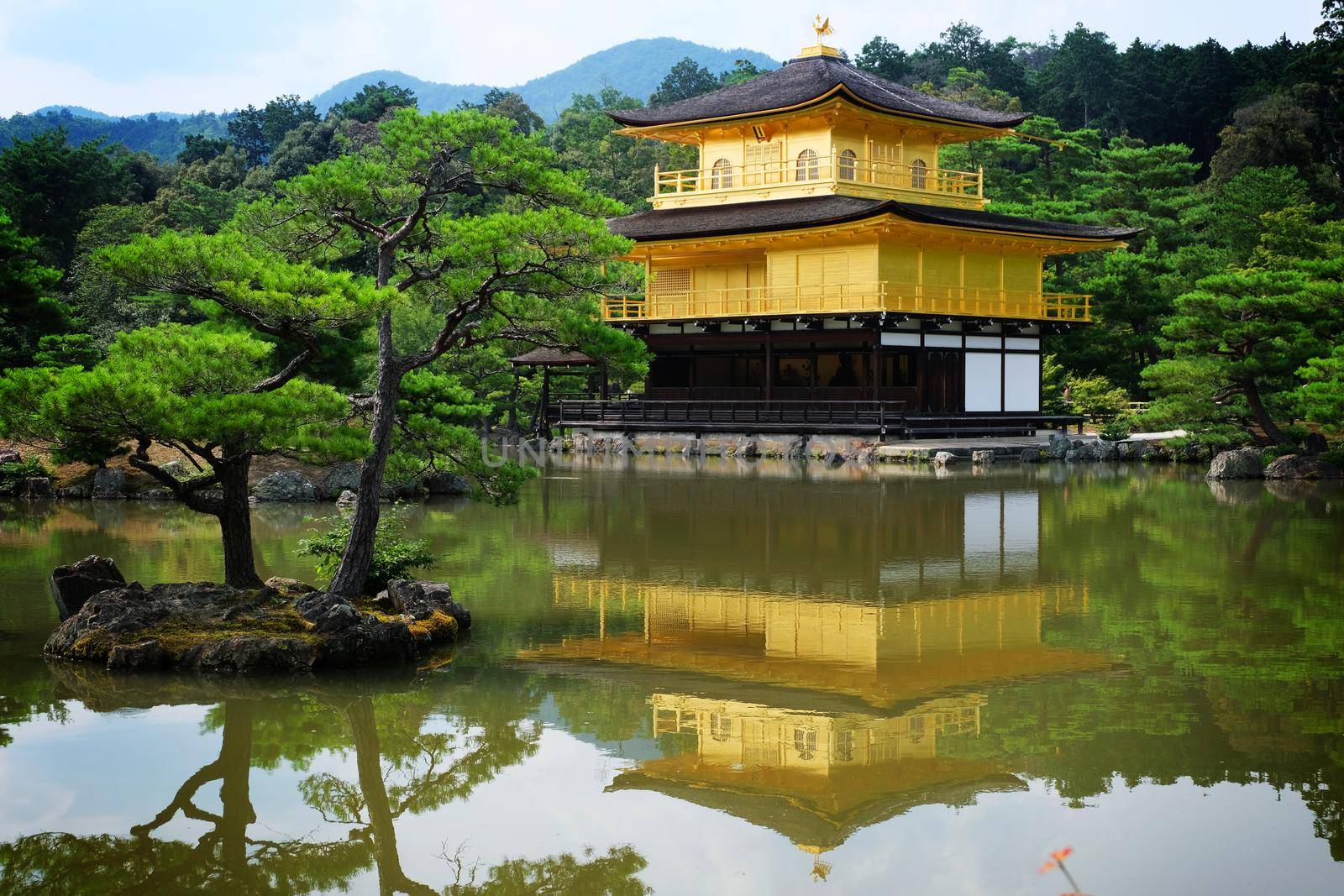 Kinkaku-ji temple in Kyoto, Japan by norgal