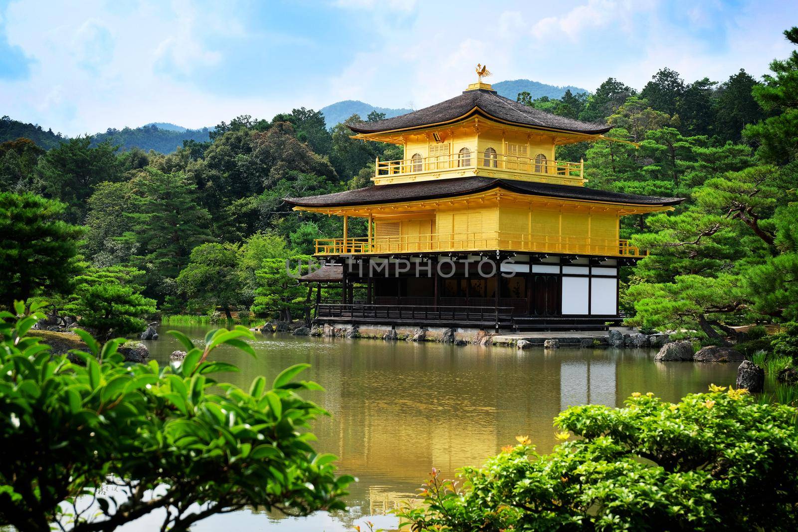 Kinkaku-ji temple in Kyoto, Japan by norgal