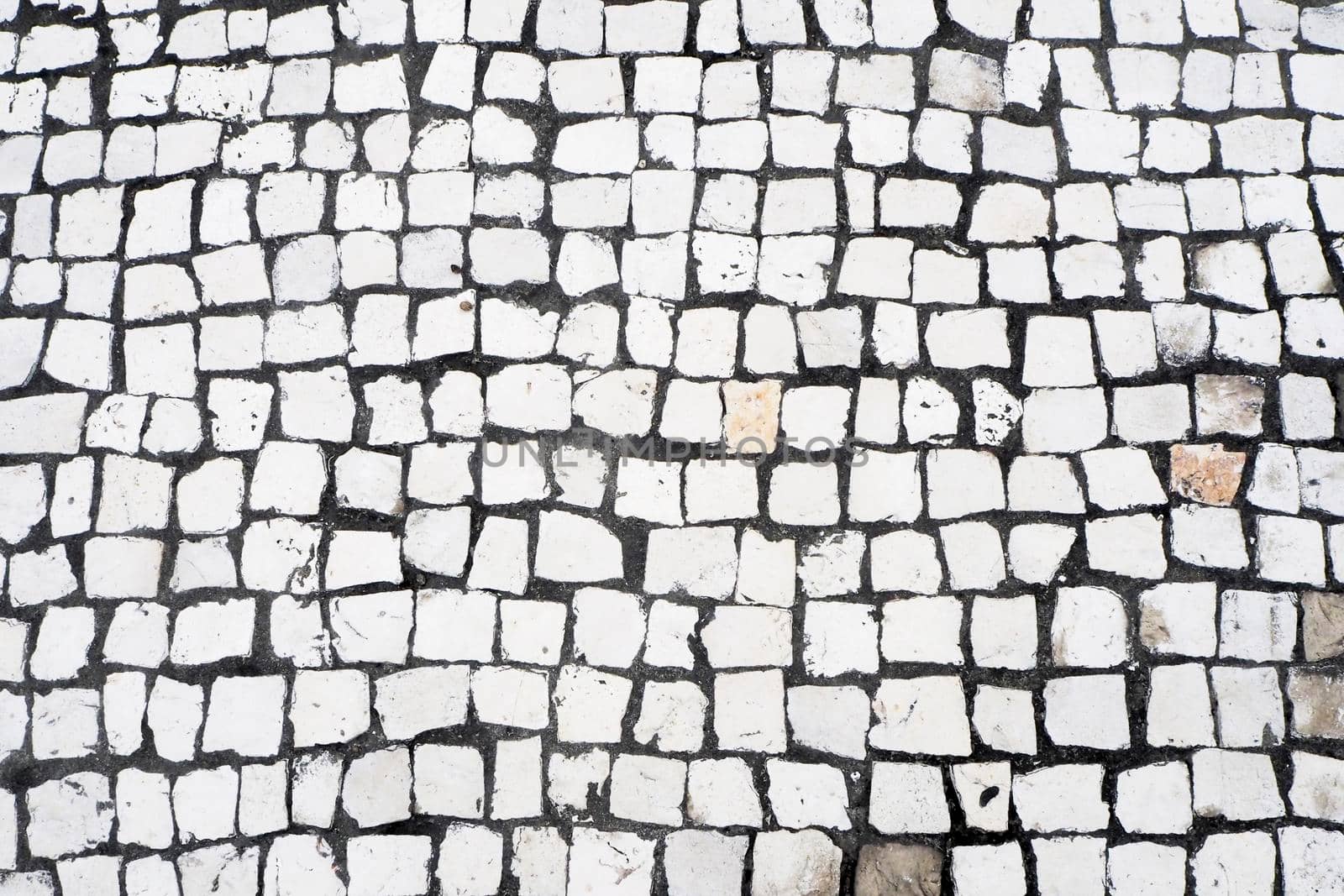 Stone Ground Paving Stones .  Macau Portuguese-Style Cobblestone Pavements . motif Tiles at Largo do Senado - Senate, Senado Square Portuguese pavement, Macau by Petrichor