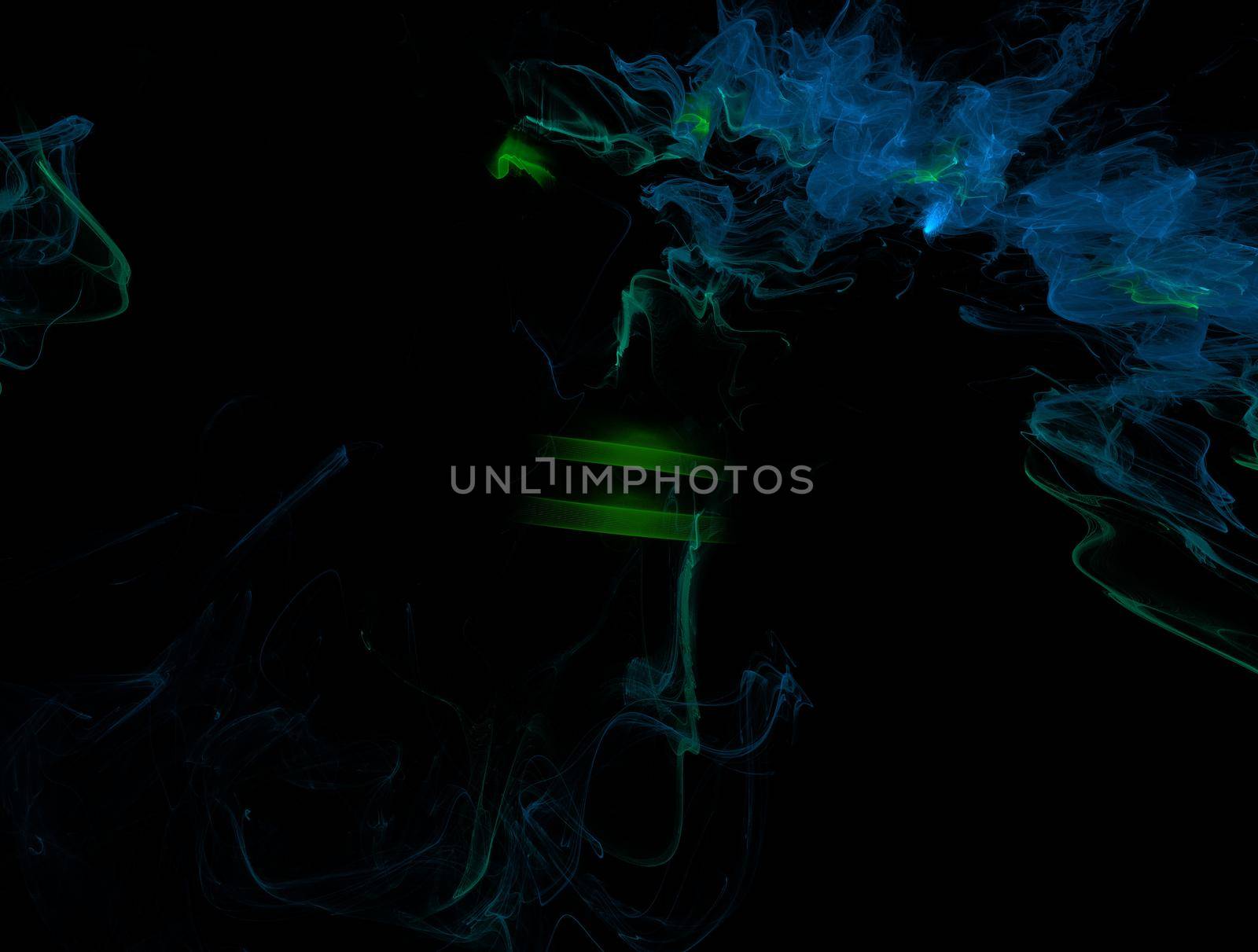 Imaginatory lush fractal texture image abstract background