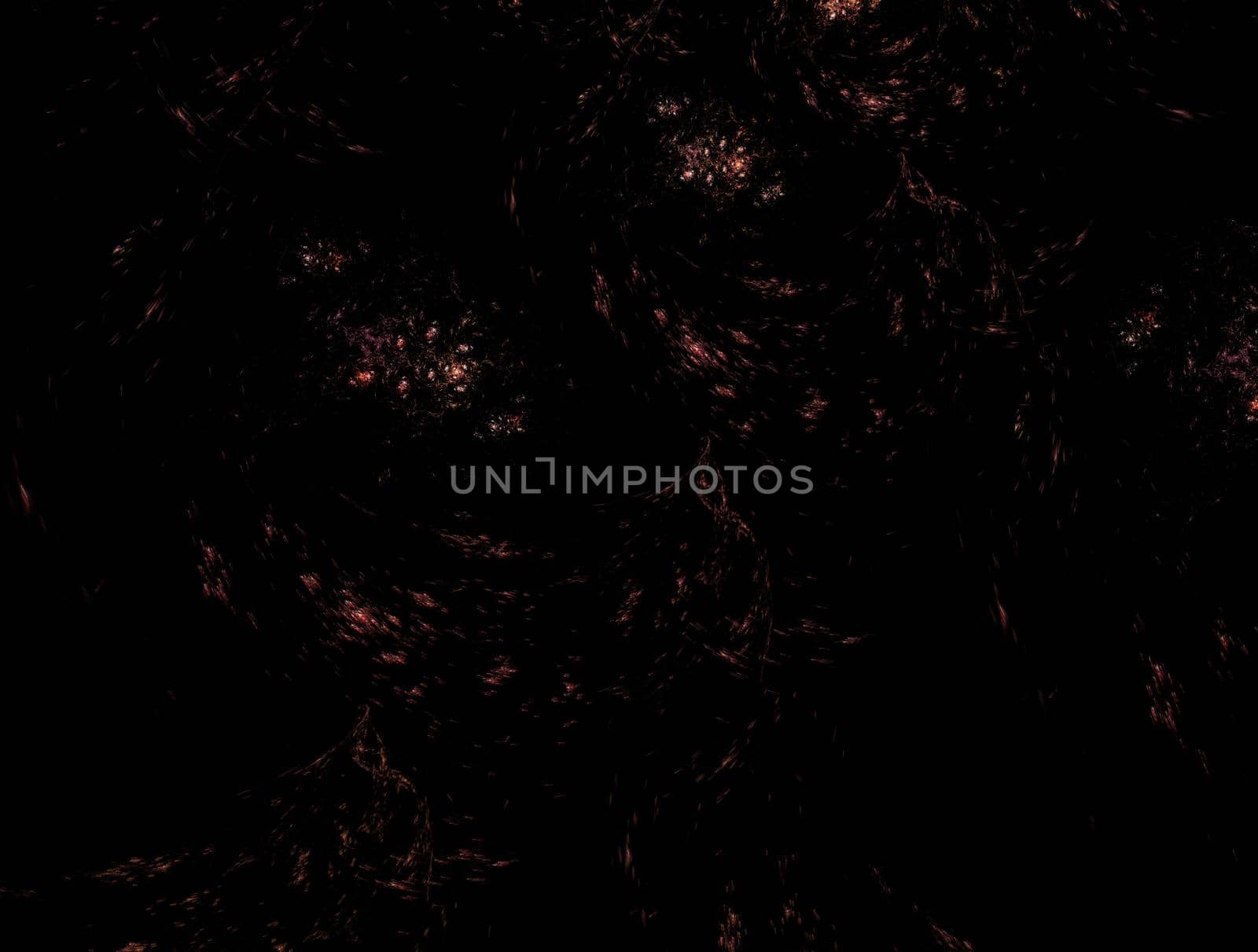 Imaginatory lush fractal texture image abstract background