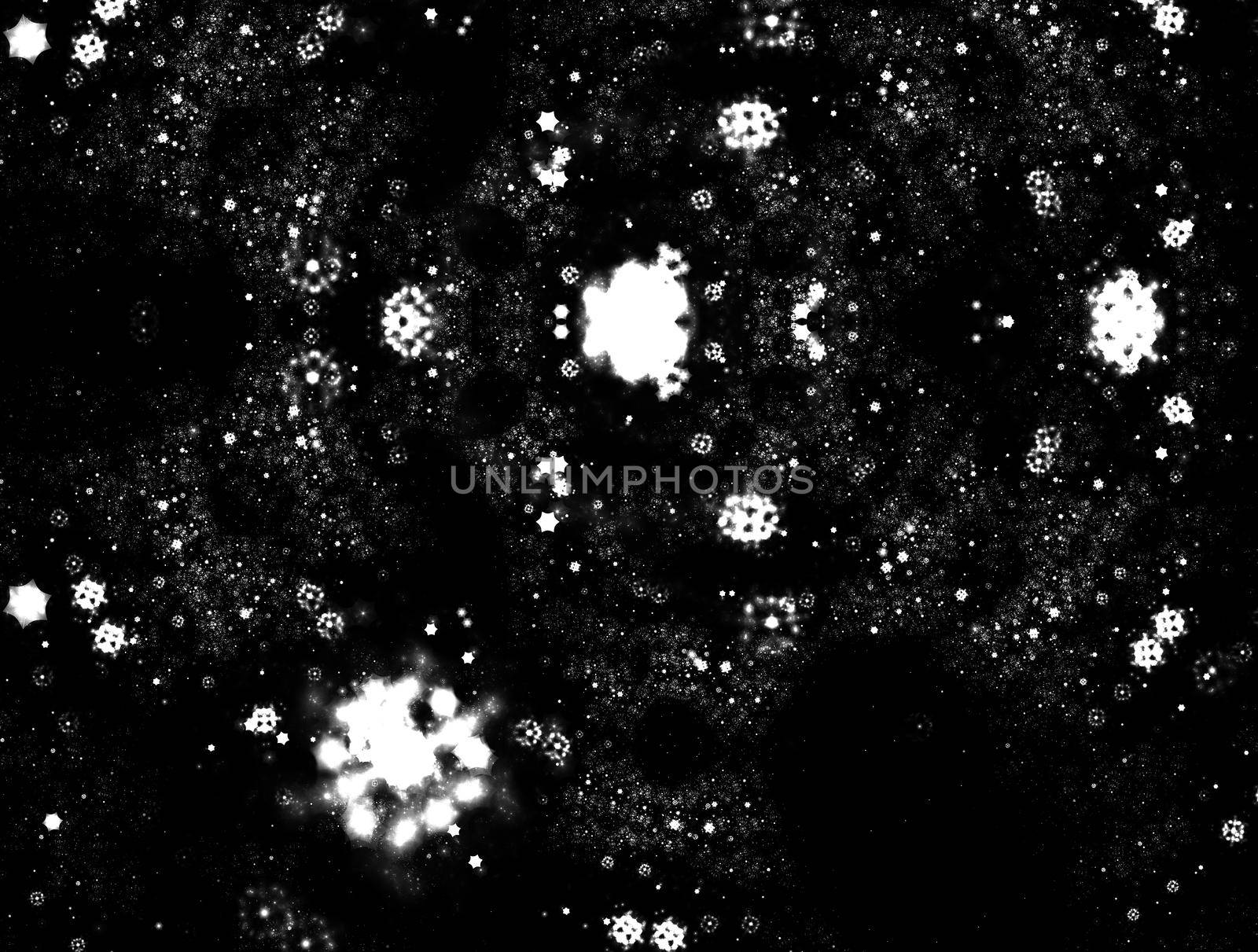 Imaginatory lush fractal texture image abstract background