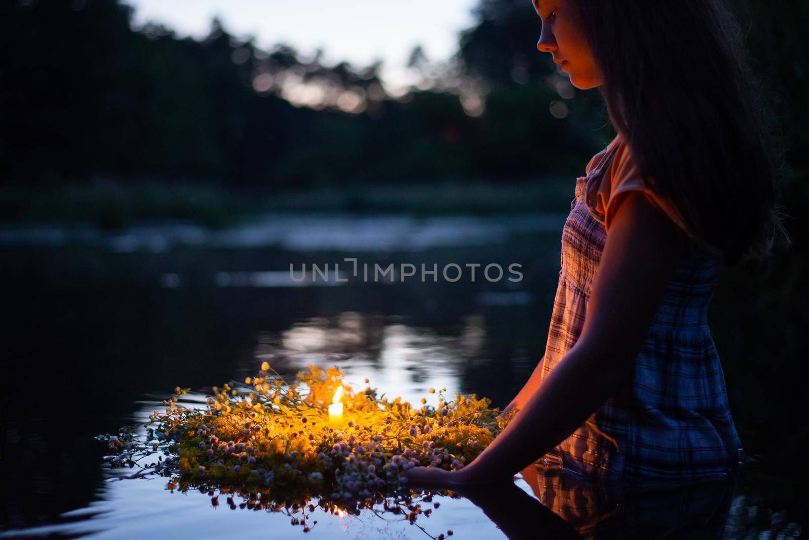 Ritual at Kupala night