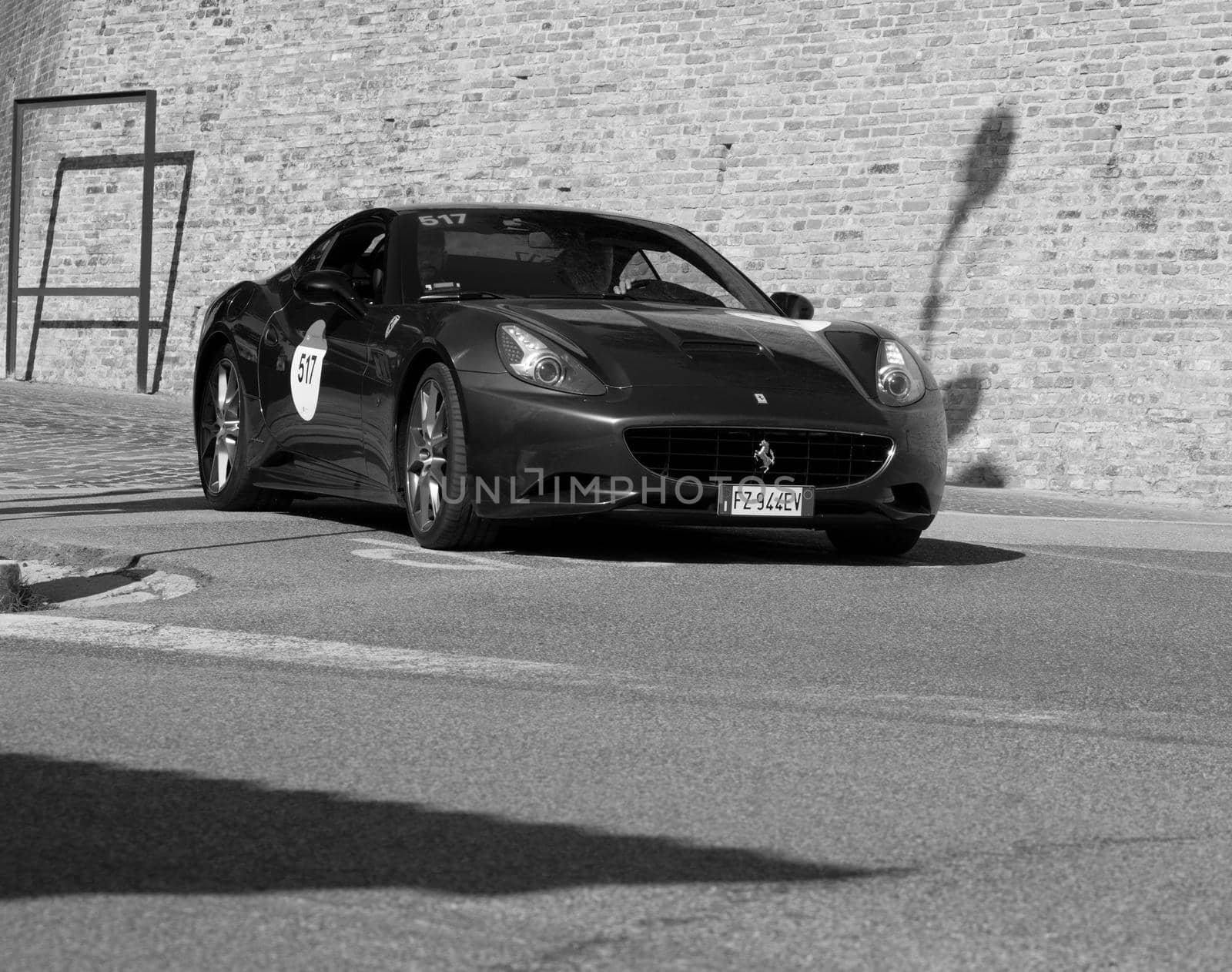 FERRARI TRIBUTE Ferrari 250 California IN an old racing car in rally Mille Miglia 2022 by massimocampanari