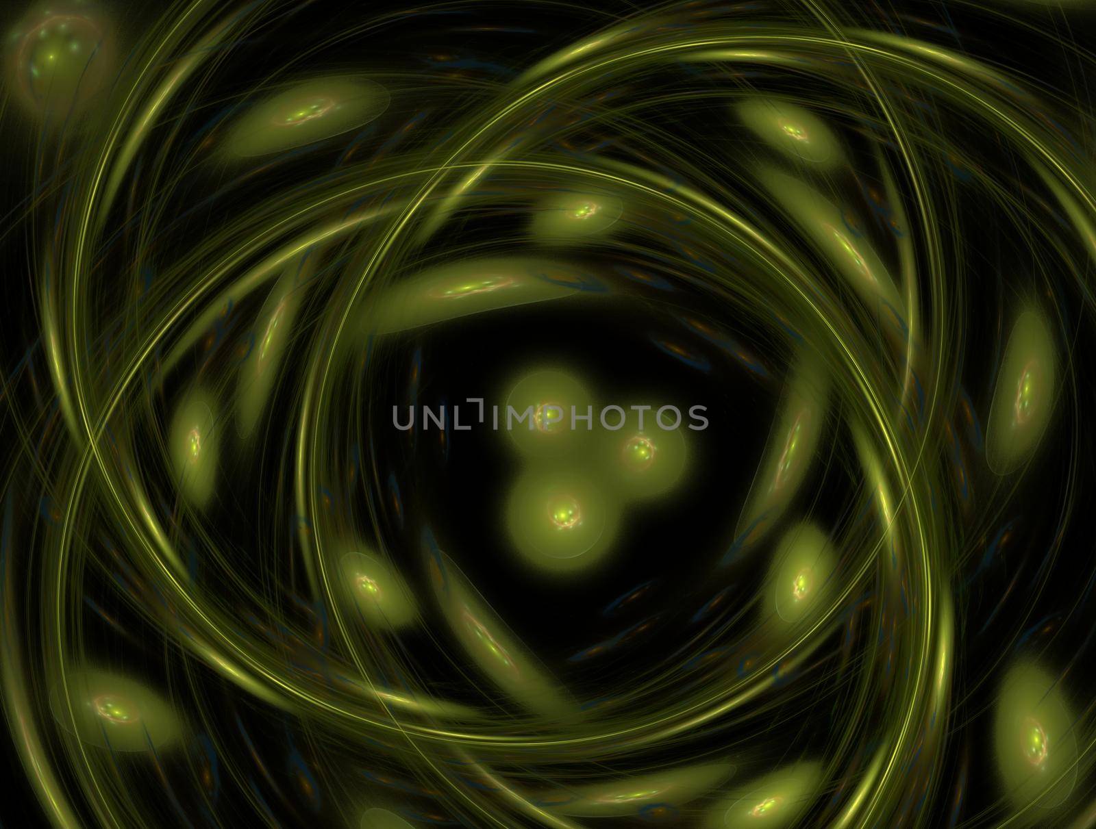 Imaginatory lush fractal texture image abstract background