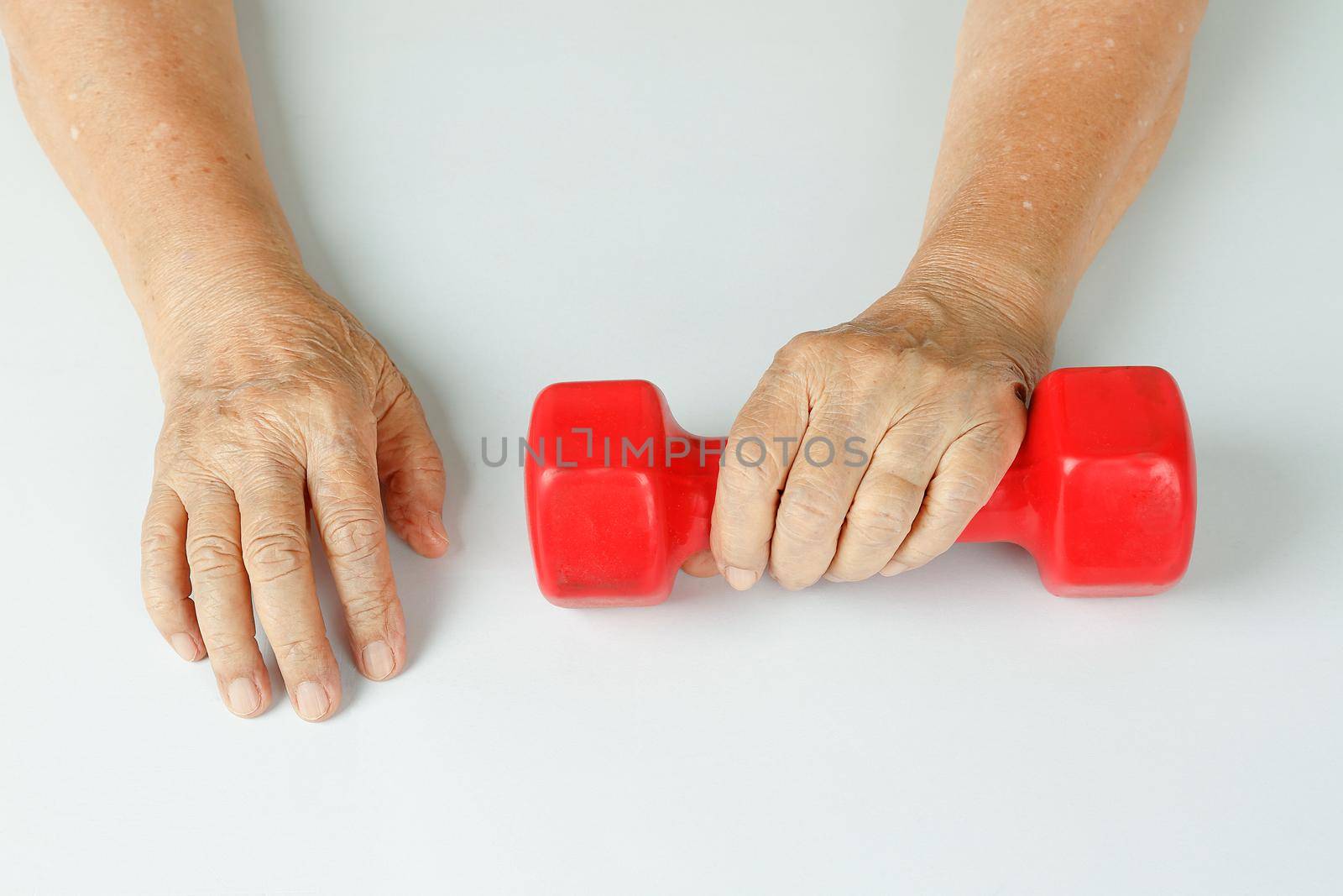 Physical Therapy ,elderly exercises with dumbbell by toa55