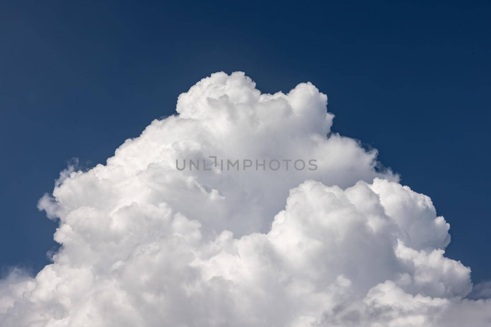 Cumulus cloud in rainy season
