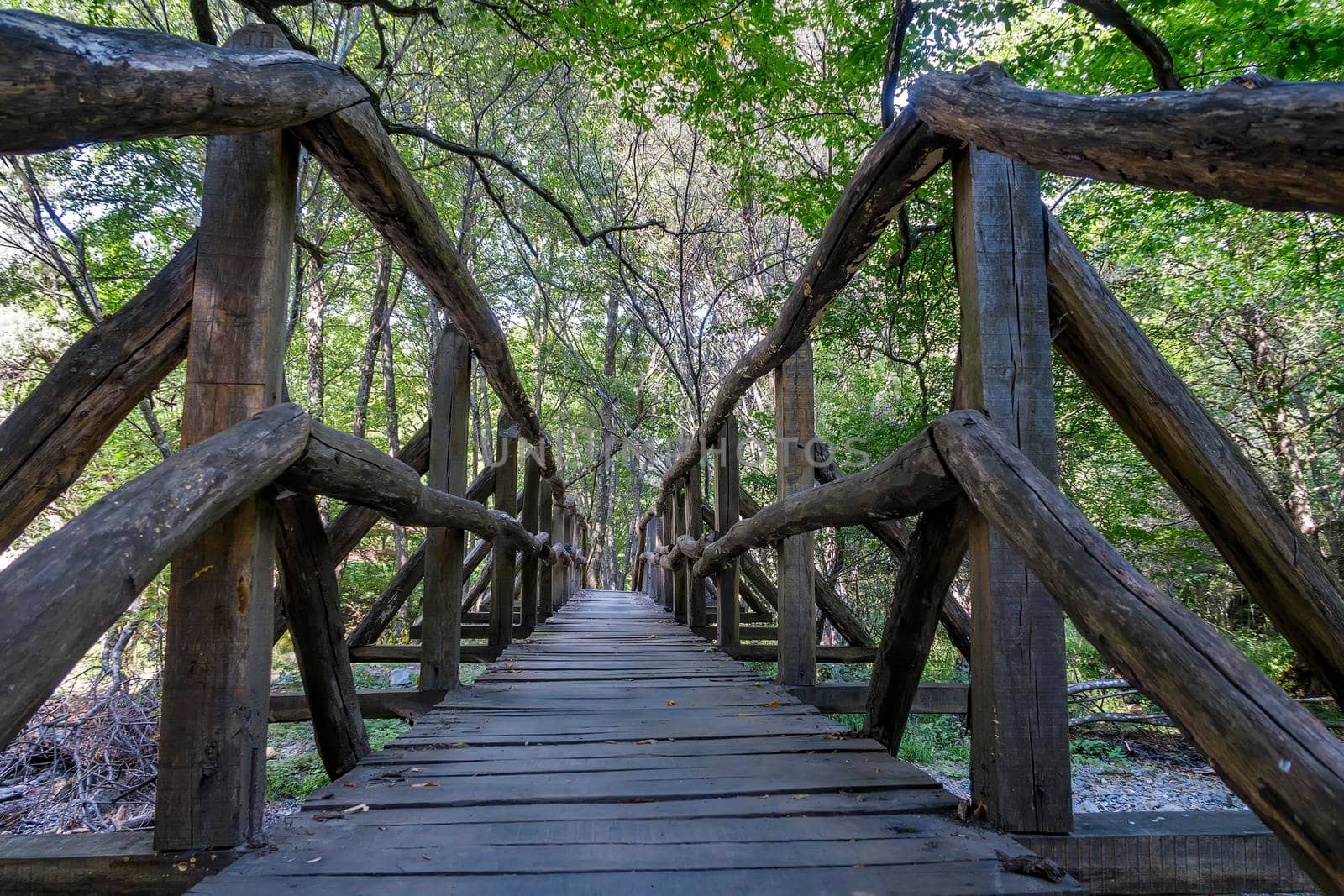 wooden bridge by EdVal