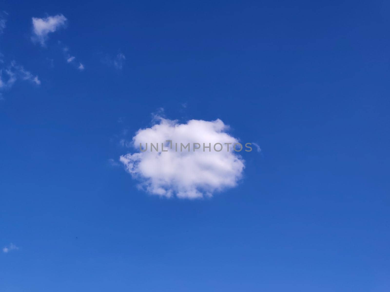 blue sky with clouds, summer weather. download photo